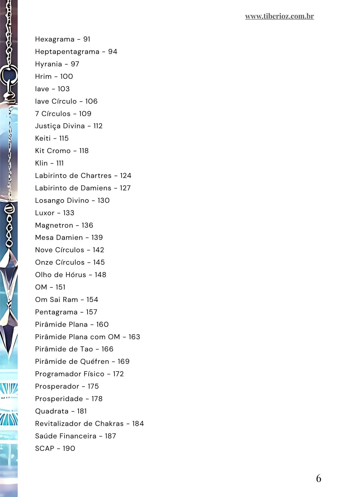 80 Printable Dowsing Charts preview page 3