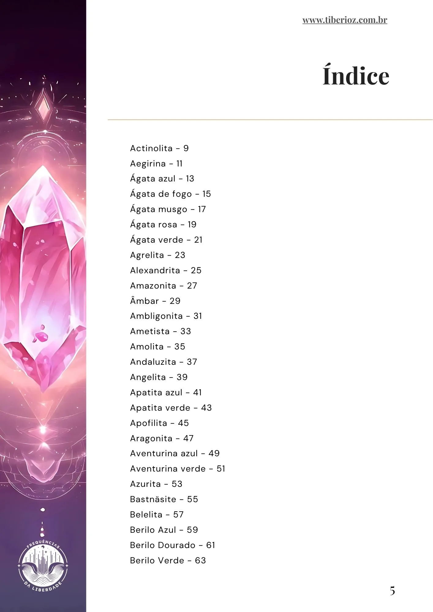 Illustrated Guide to 120 Healing Crystals preview page 2