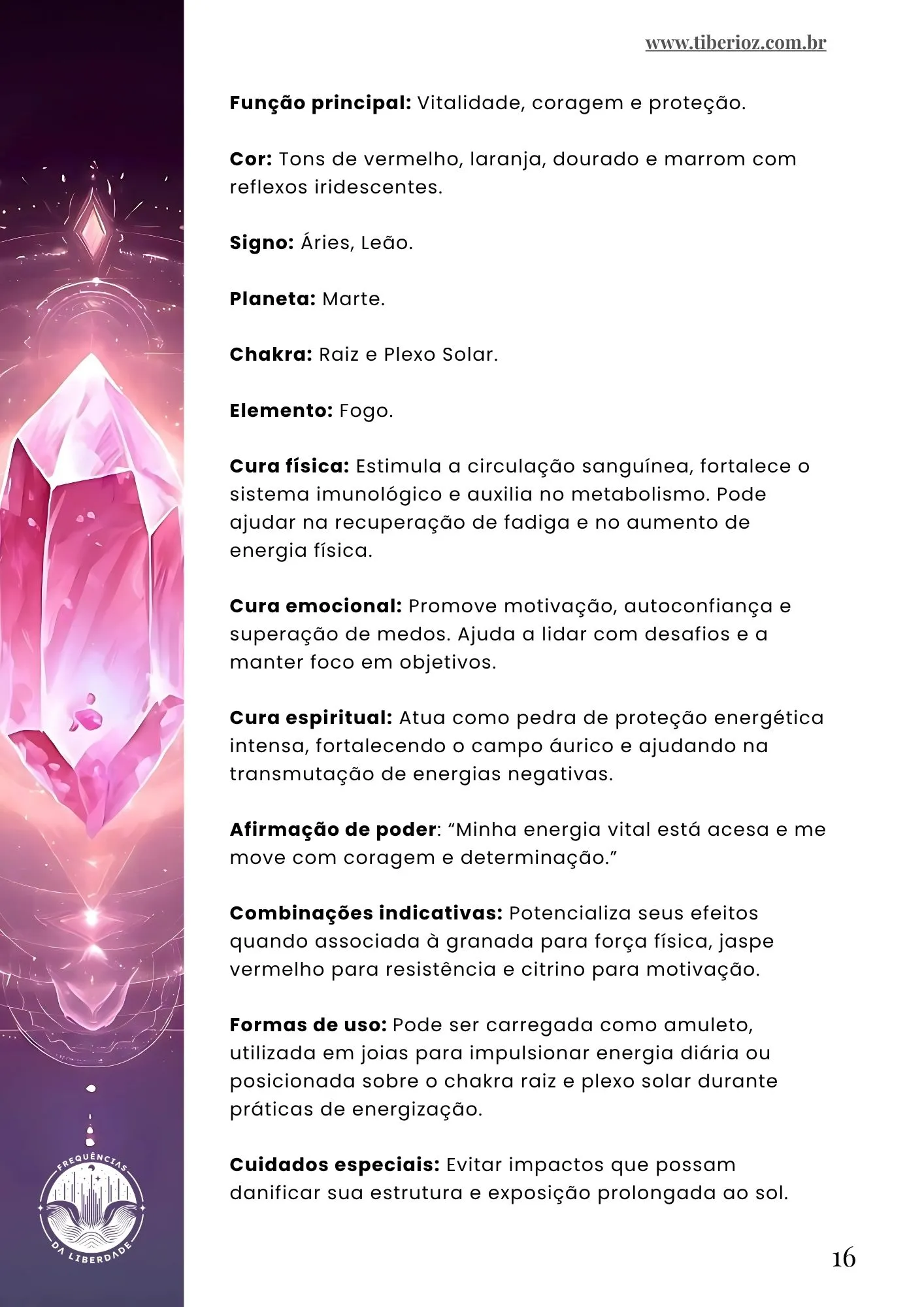 Illustrated Guide to 120 Healing Crystals preview page 13