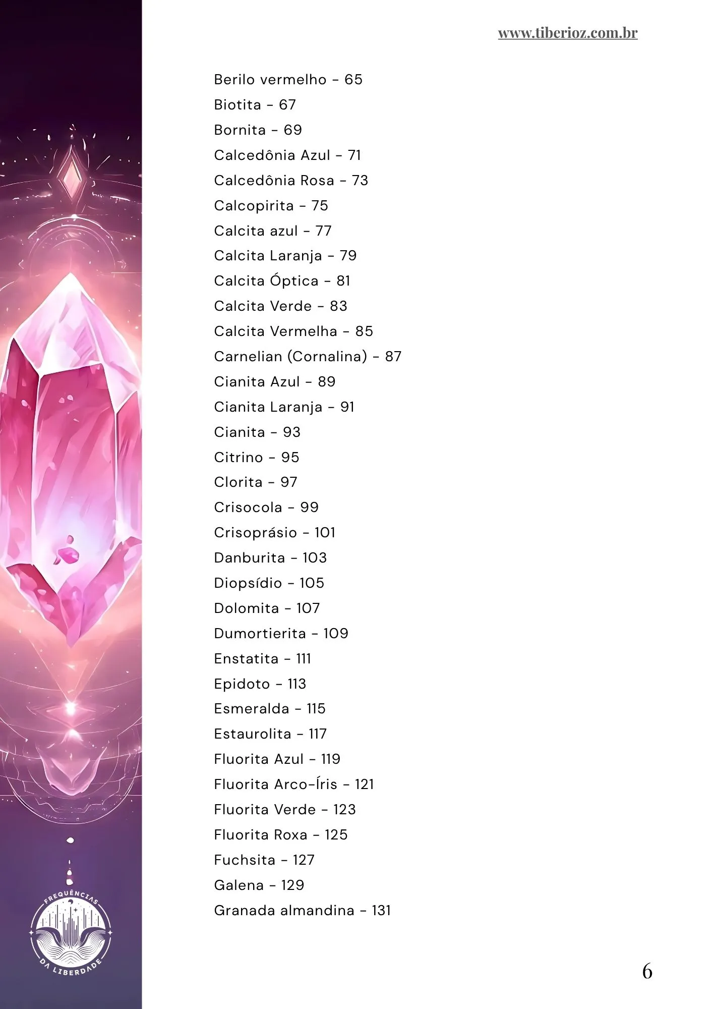 Illustrated Guide to 120 Healing Crystals preview page 3