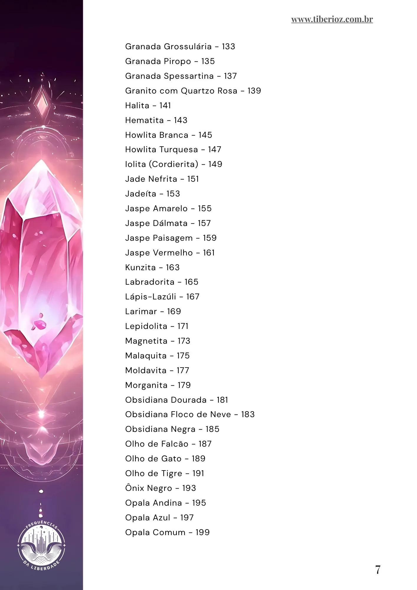Illustrated Guide to 120 Healing Crystals preview page 4