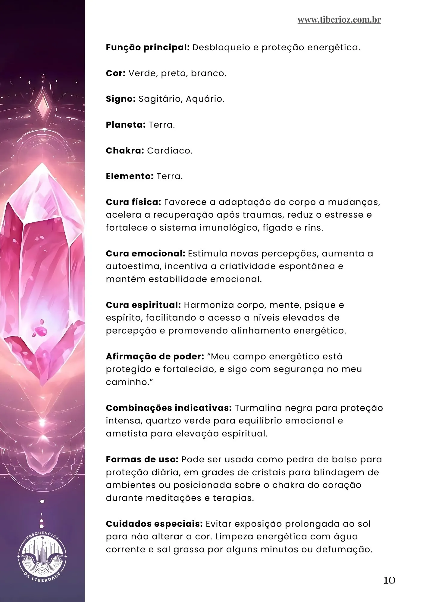 Illustrated Guide to 120 Healing Crystals preview page 7