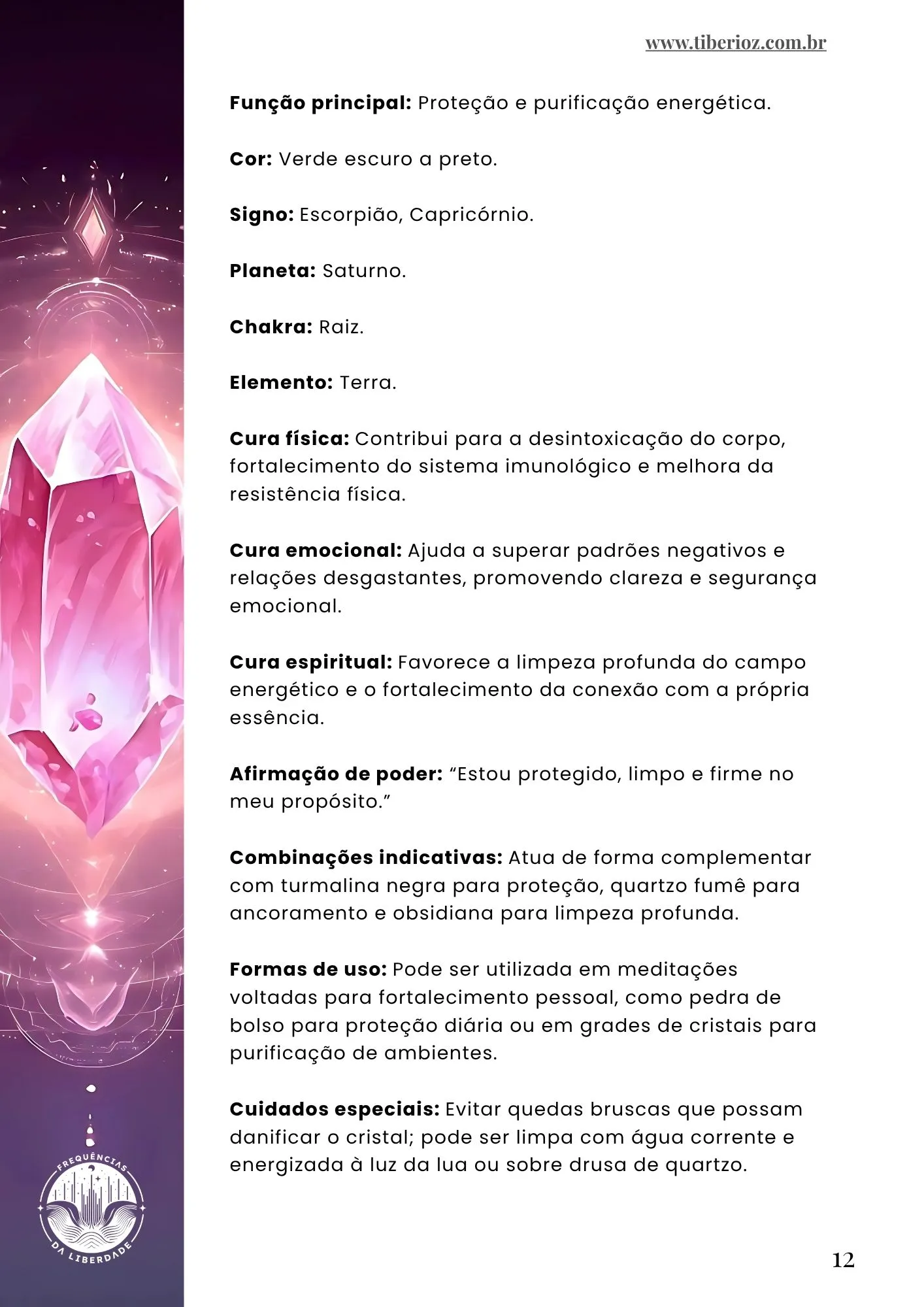 Illustrated Guide to 120 Healing Crystals preview page 9